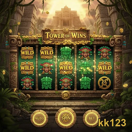 Ilustração de Explore as melhores slots e recompensas VIP no kk123