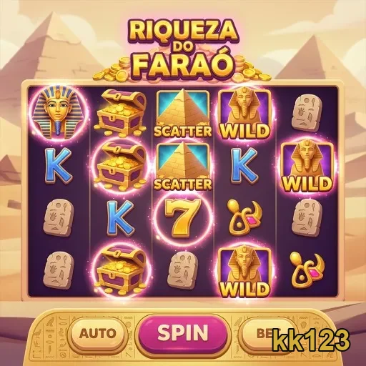 Ilustração de Explore as melhores slots e recompensas VIP no kk123