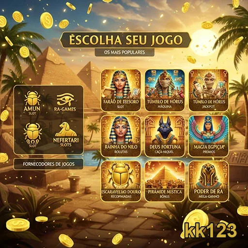 Ilustração de Descubra as Melhores Slots e Jogos ao Vivo na kk123