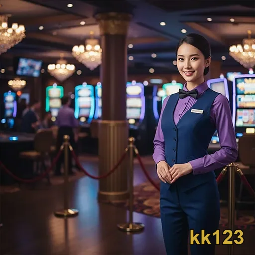 Ilustração de Descubra as Melhores Slots e Jogos ao Vivo na kk123