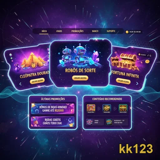 Ilustração de Acesse rapidamente o kk123 para um jogo emocionante